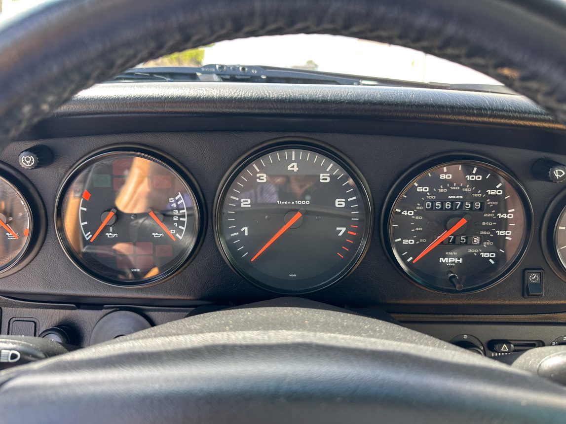 1996 Red Porsche Carrera 4S Coupe 2848