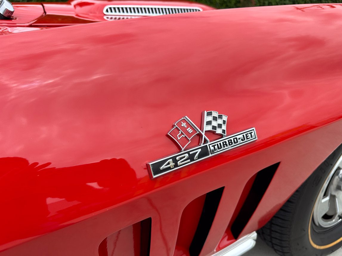 1966 Red Corvette Convertible 3786