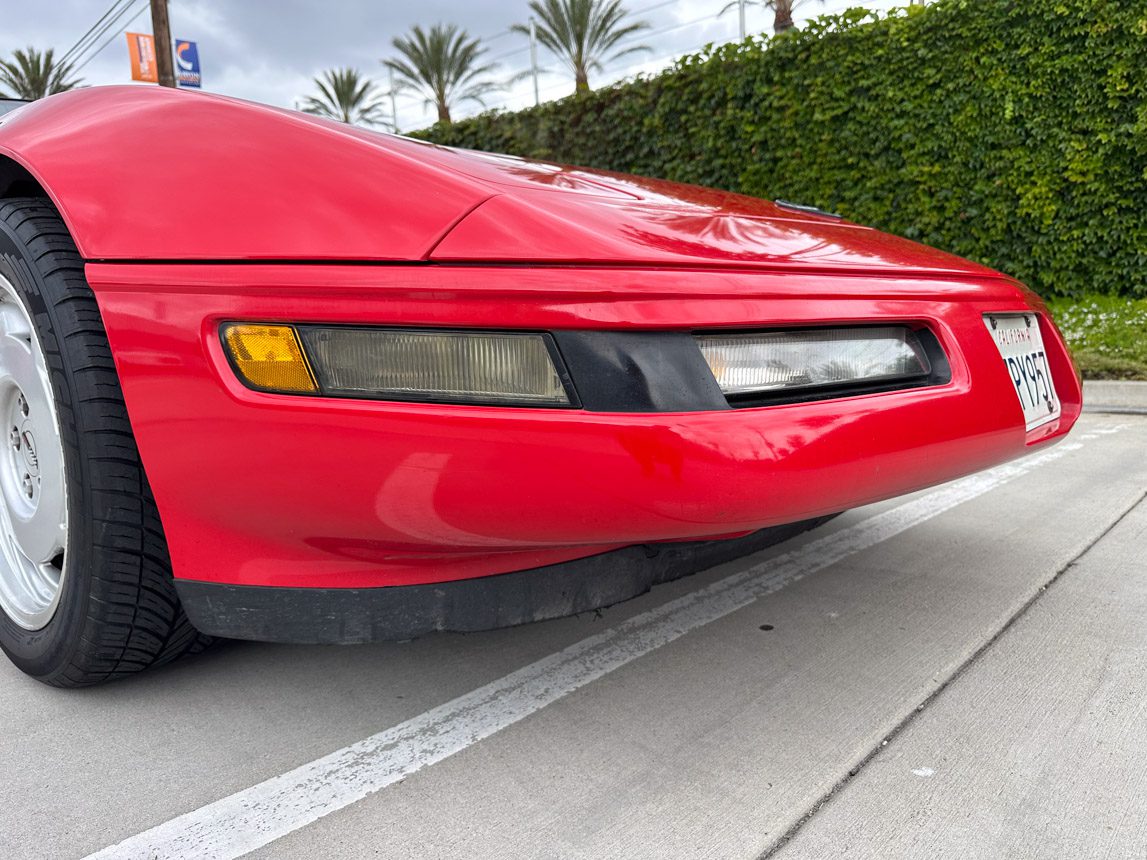 1991 Red Corvette Convertible 3843