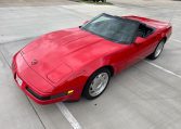 1991 Red Corvette Convertible 3847