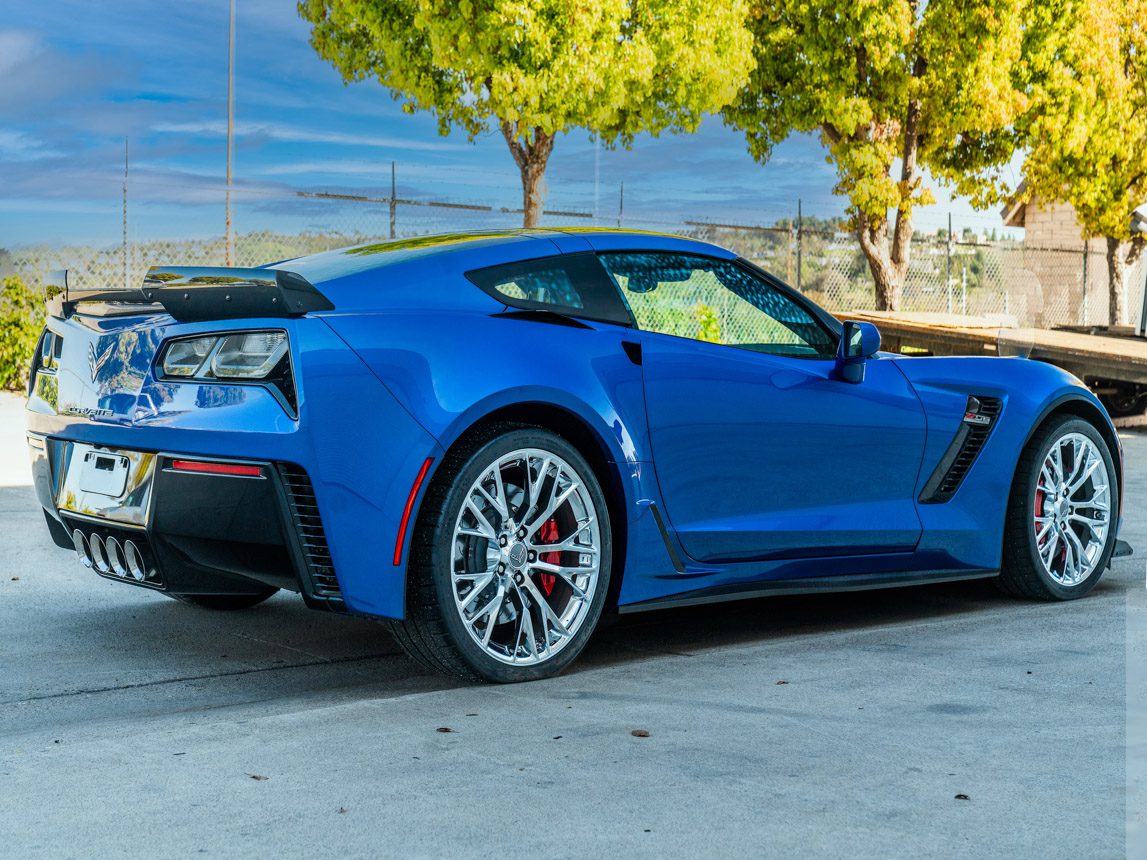 2019 Blue Z06 2 7