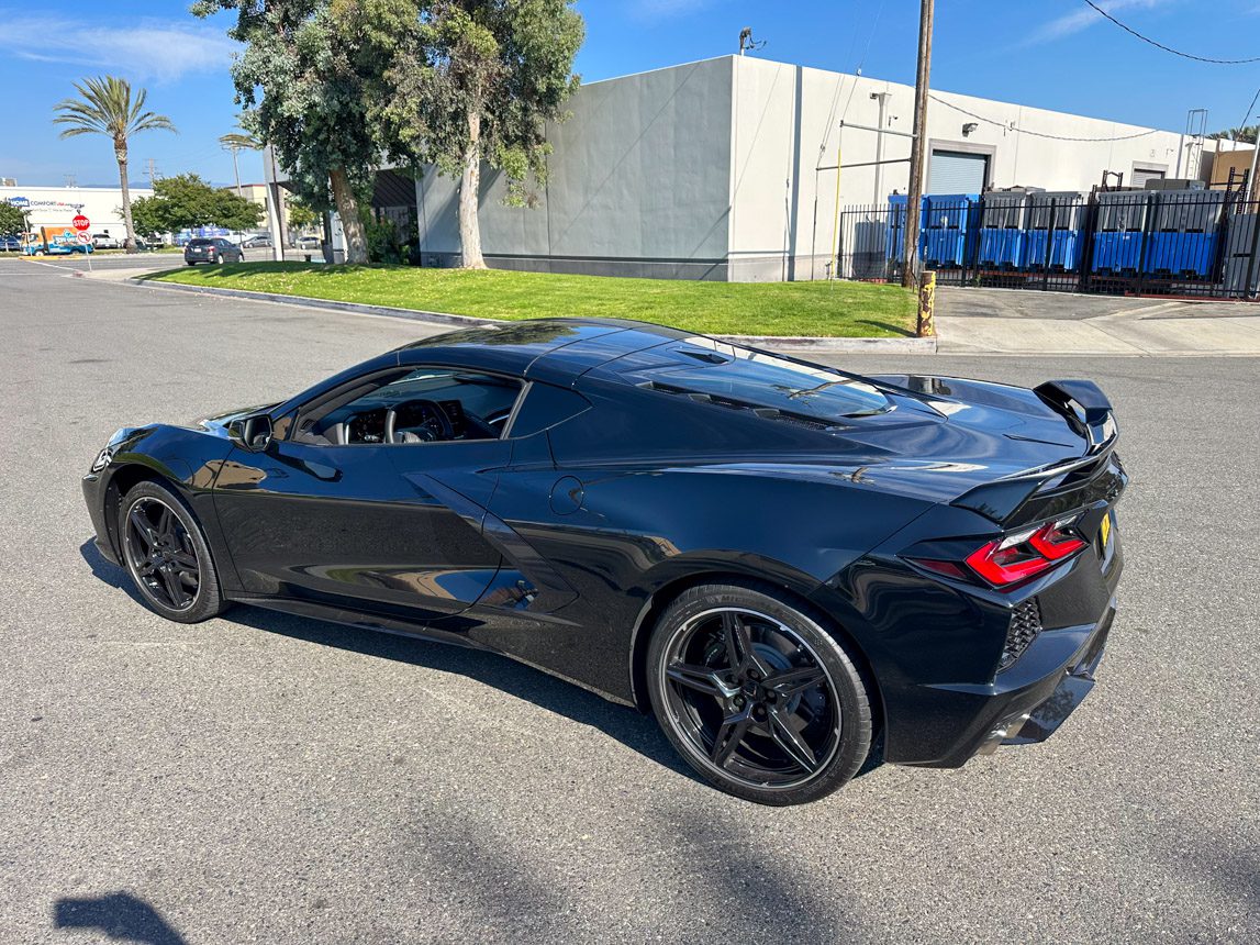 2023 Black C8 Corvette 4353