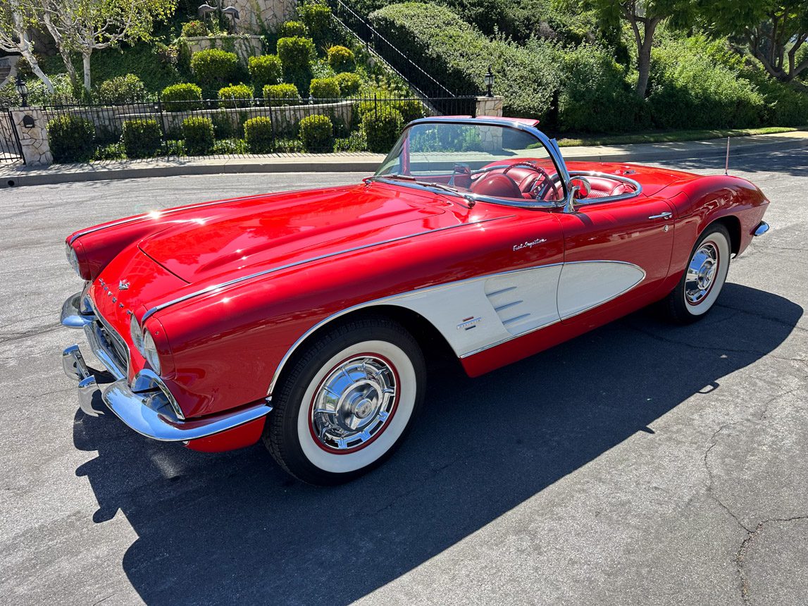 1961 Red Corvette 6026