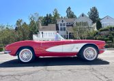 1961 Red Corvette 6042