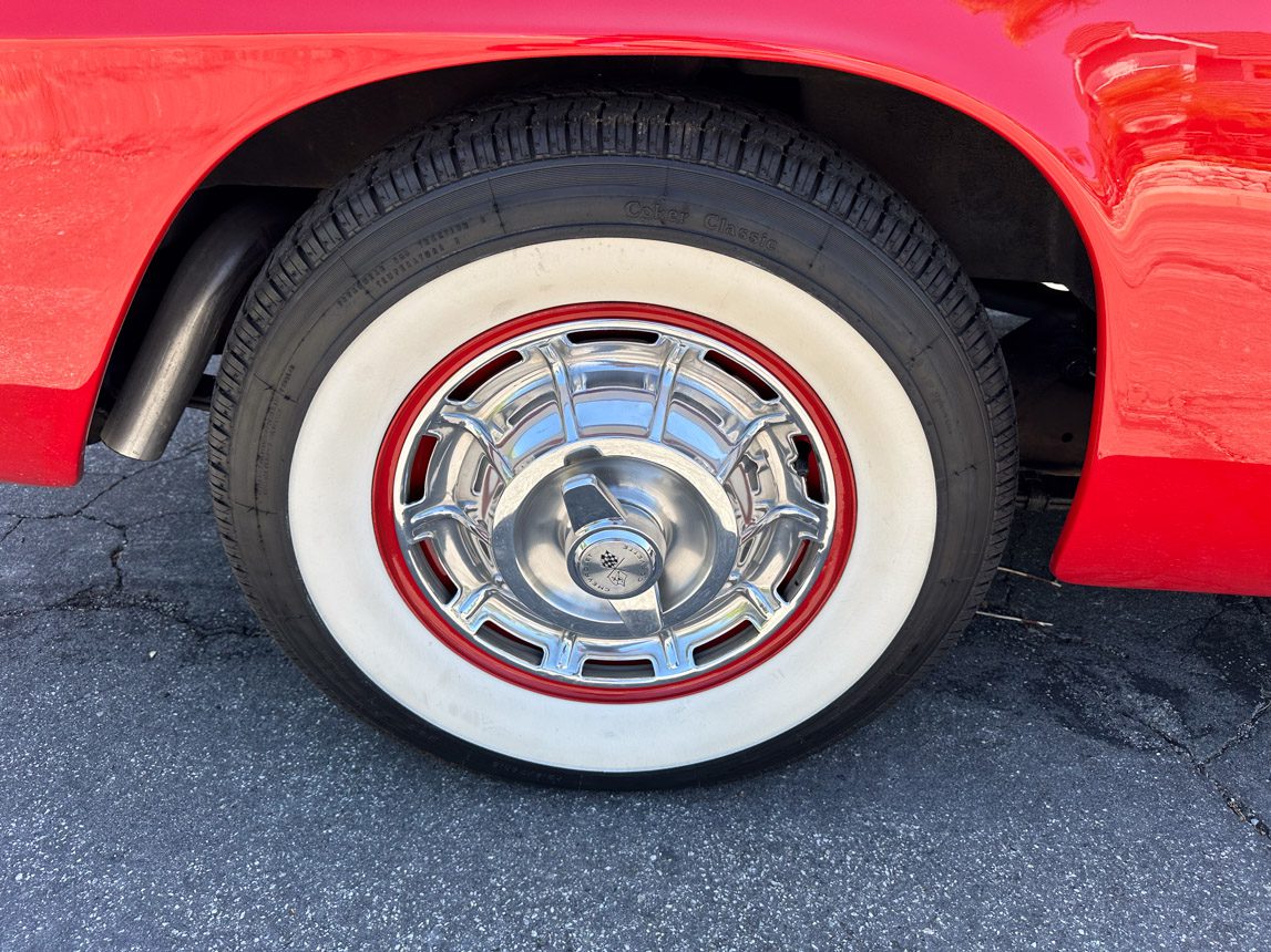 1961 Red Corvette 6045