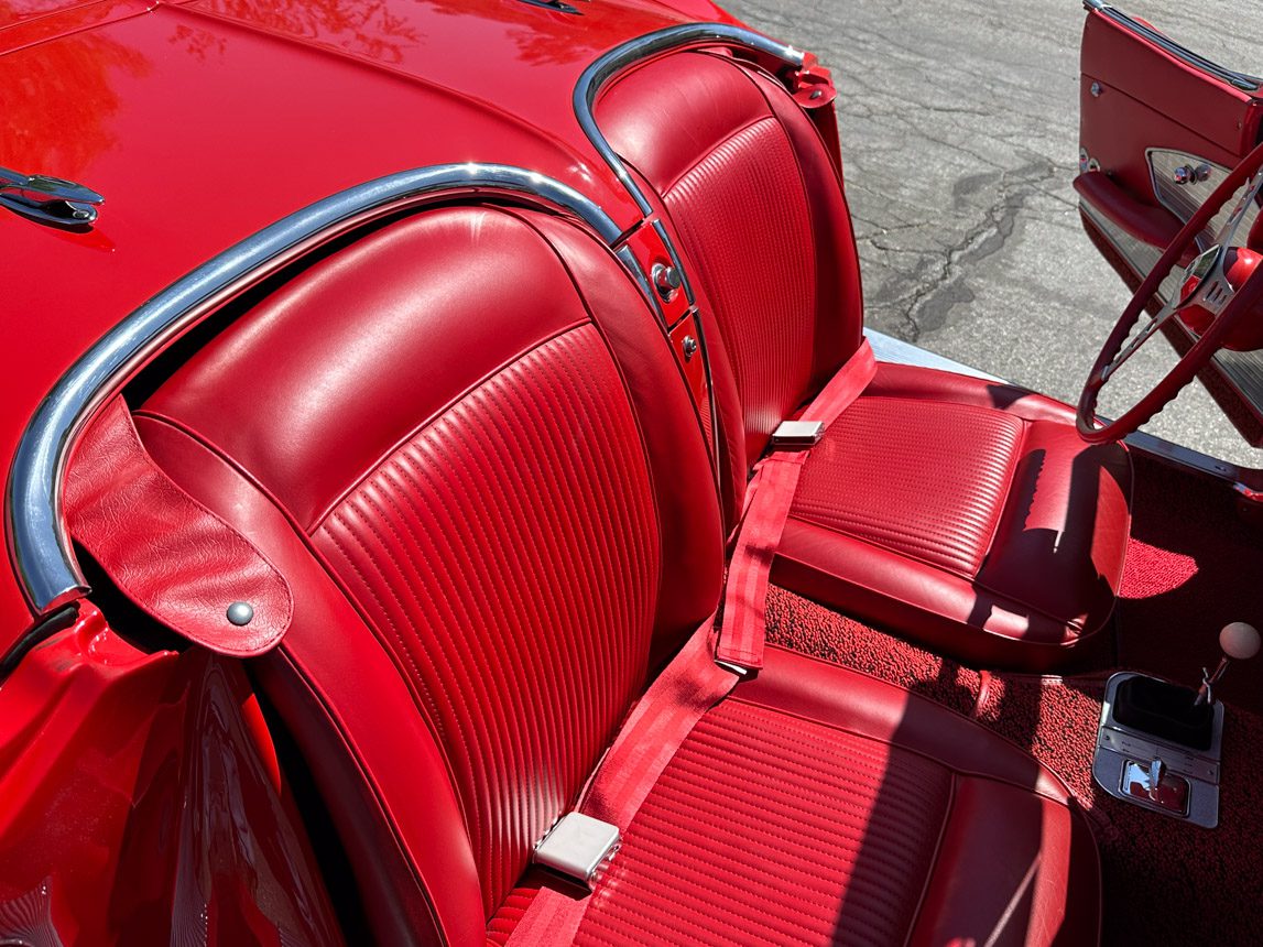 1961 Red Corvette 6054