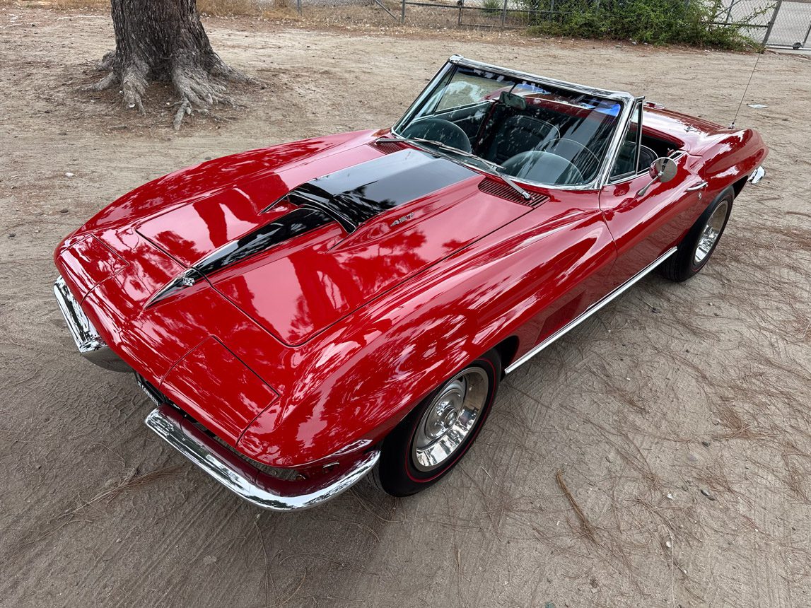 1967 Red Corvette 5441