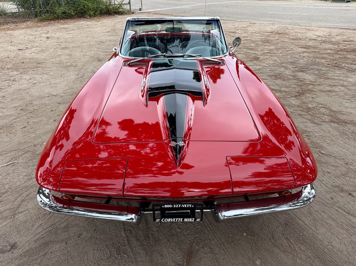 1967 Red Corvette 5453
