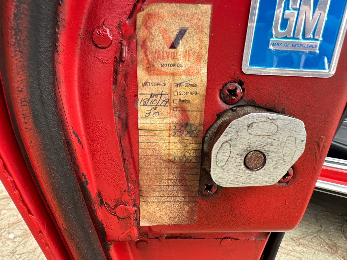 1967 Red Corvette 5465