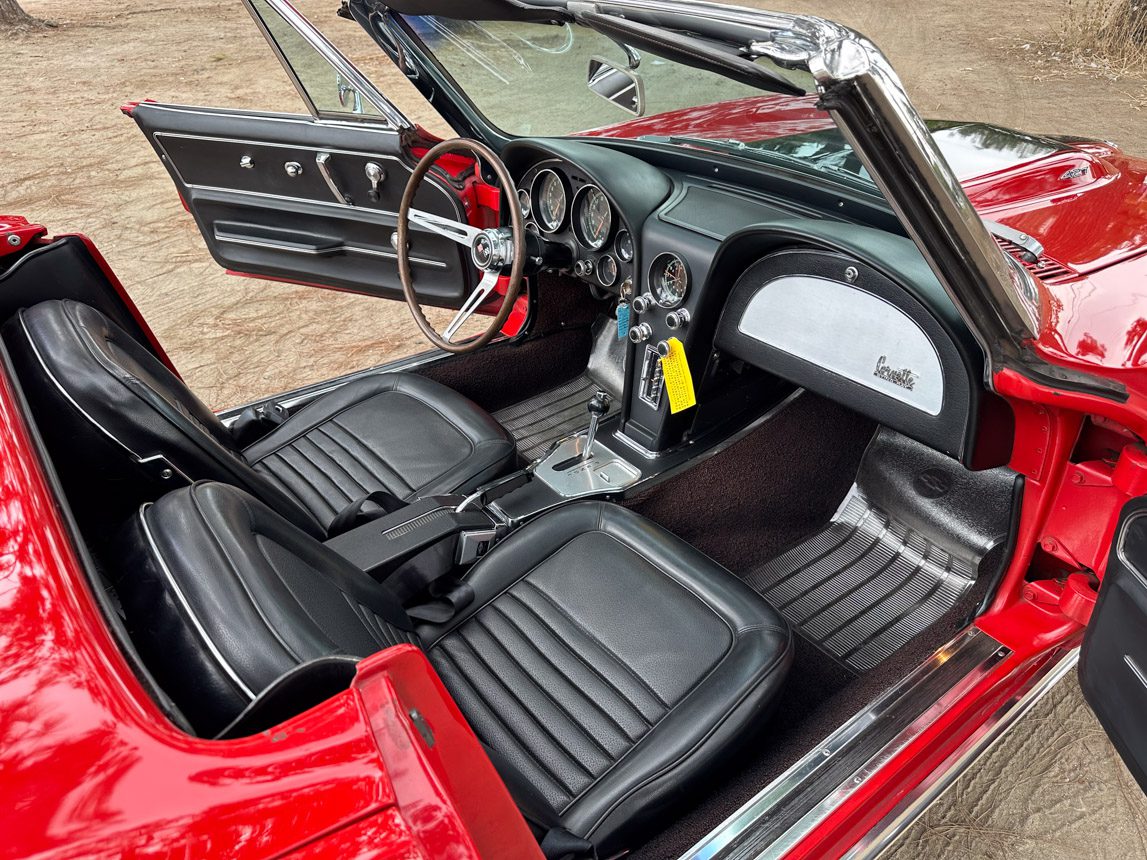 1967 Red Corvette 5474