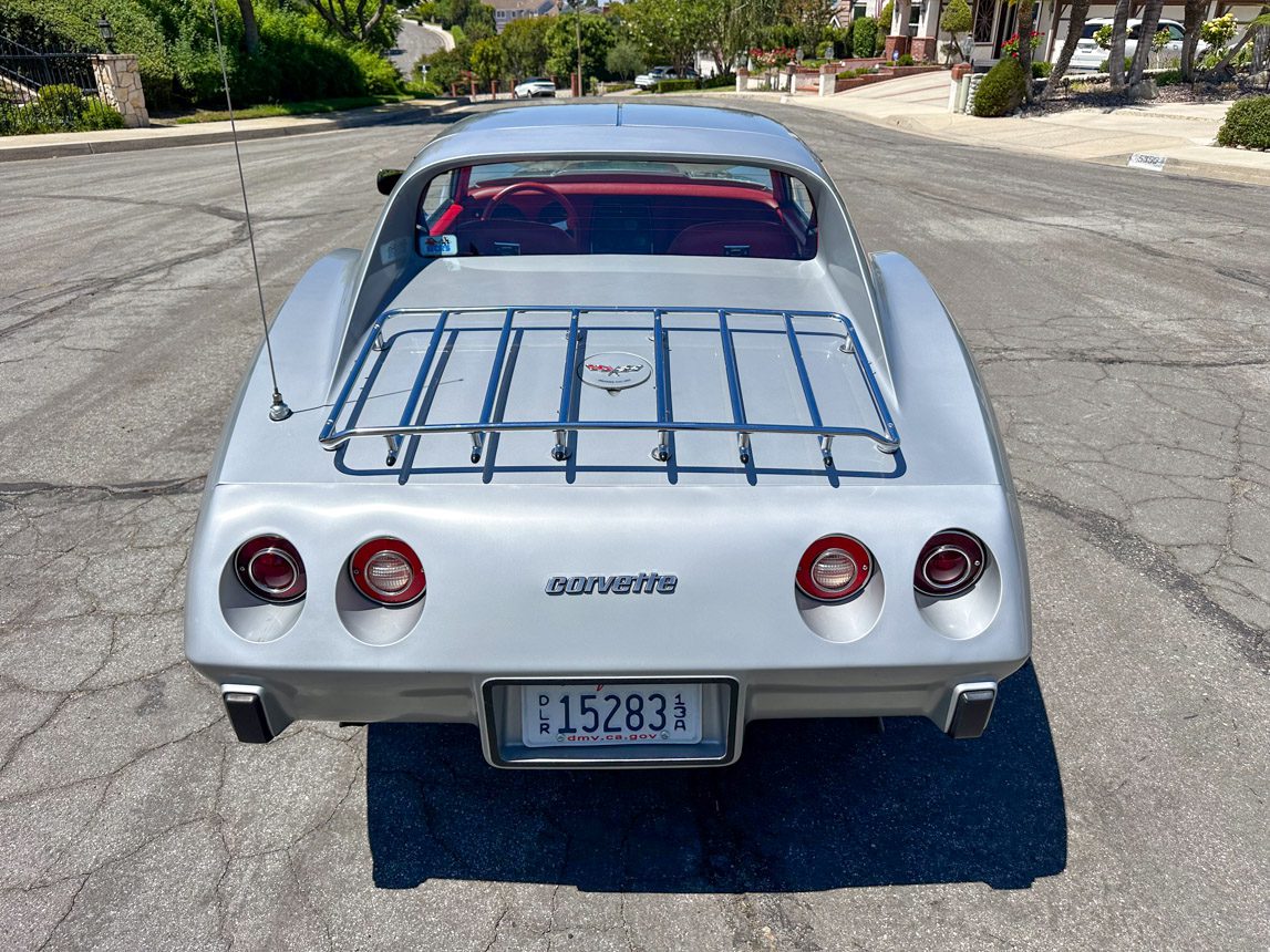 1977 Silver Corvette Coupe 5626