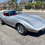 1977 Silver Corvette Coupe