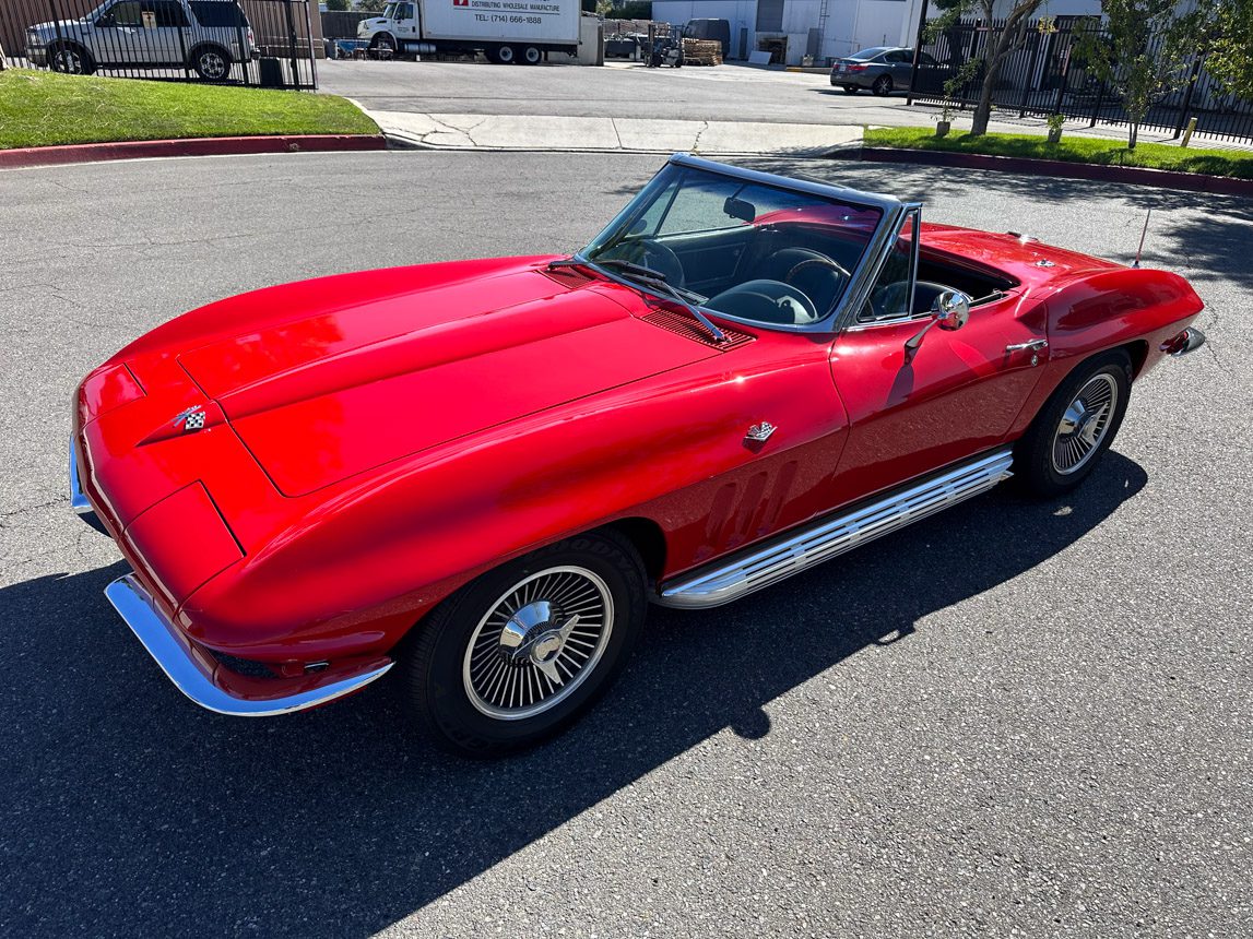 1965 Red Corvette Convertible 6471