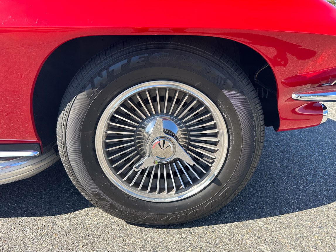1965 Red Corvette Convertible 6481
