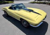 1967 Sunfire Yellow Corvette L68 AC 6565