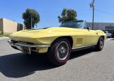 1967 Sunfire Yellow Corvette L68 AC 6569