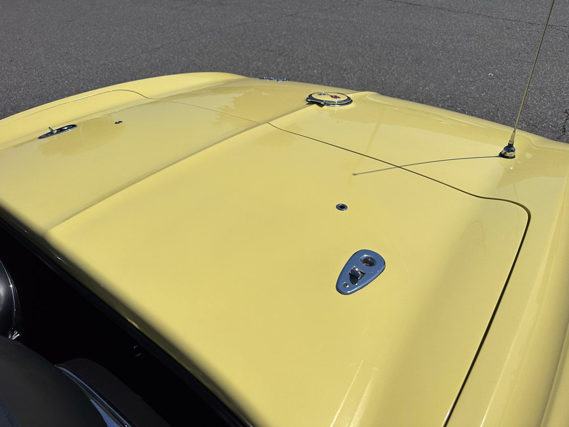 1967 Sunfire Yellow Corvette L68 AC 6580