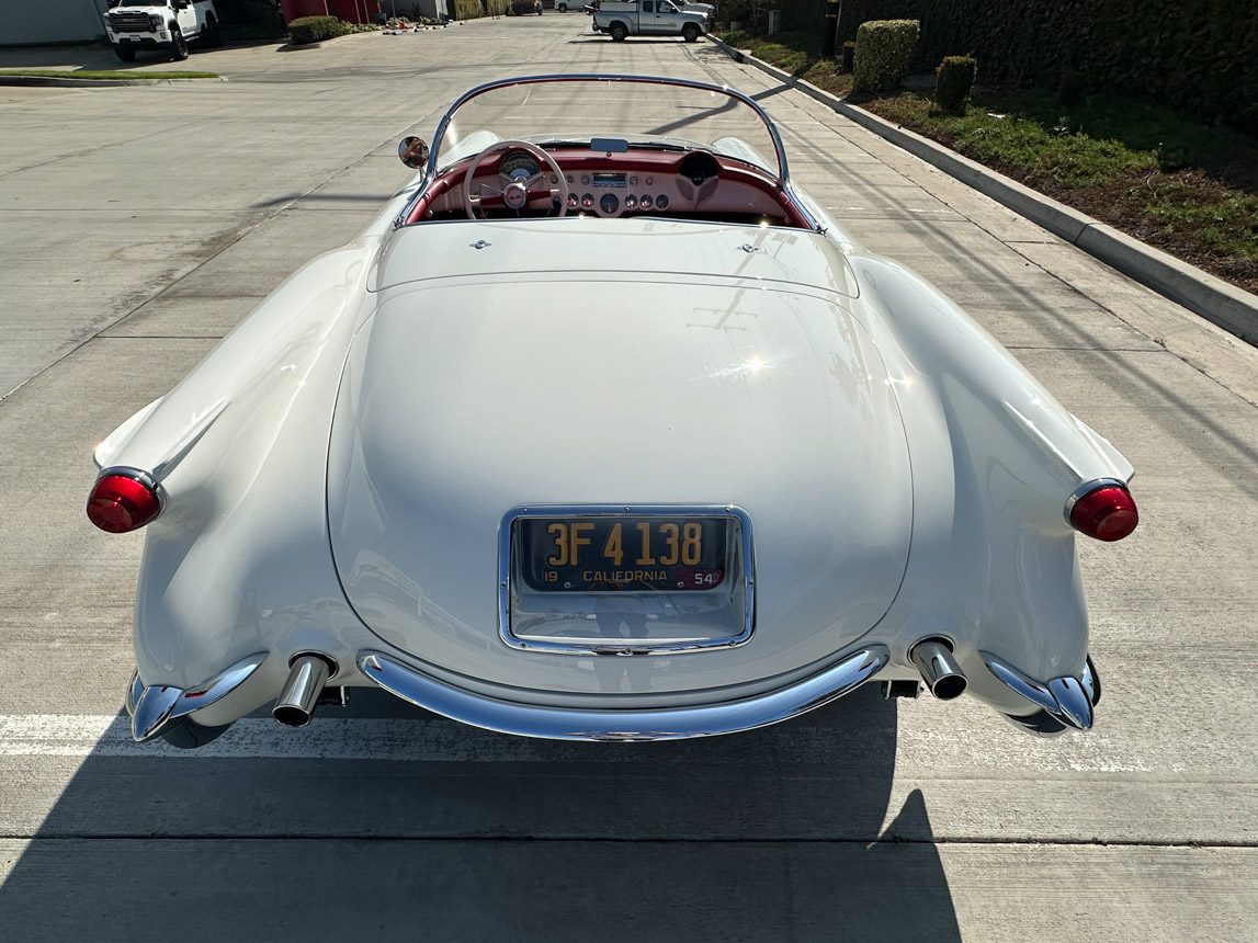 1954 White Corvette Convertible (47 of 47)