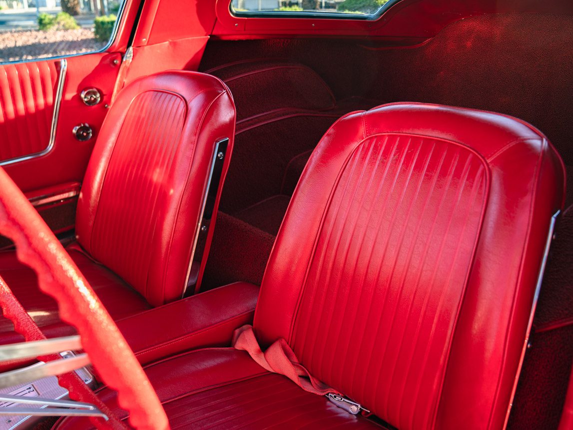 1963 Black Red Split Window Coupe Corvette 087 Copy