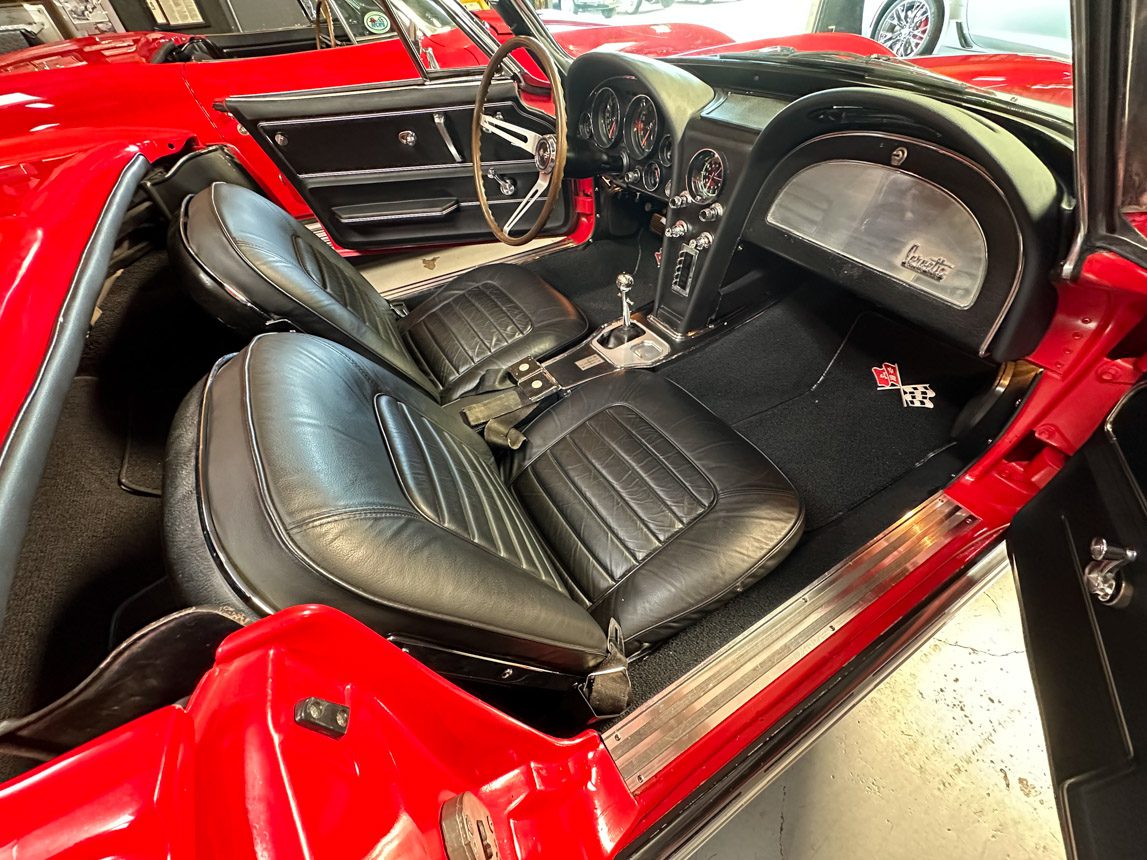 1966 Red Corvette Convertible (13 of 19)