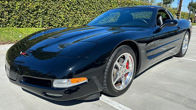 2004 Black Corvette Coupe