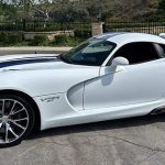 2017 white dodge viper gt