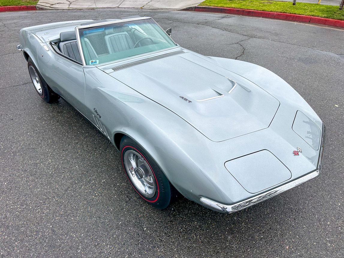 1969 Silver Corvette L71 Convertible 3955