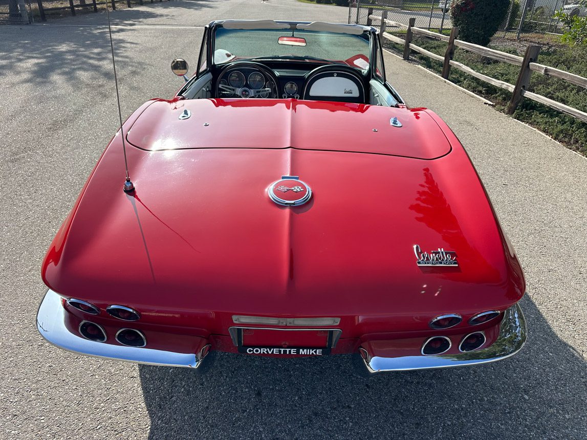 1967 Red Corvette Convertible 4878