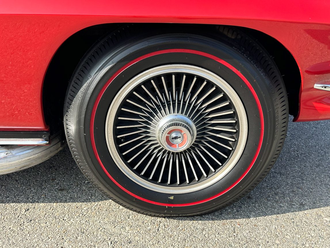 1967 Red Corvette Convertible 4885