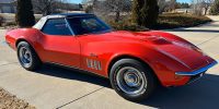 1969 Monza Red Corvette Convertible