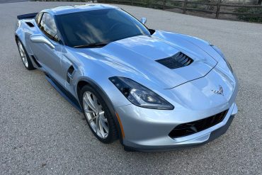 2017 Blue Corvette Grand Sport Manual Coupe