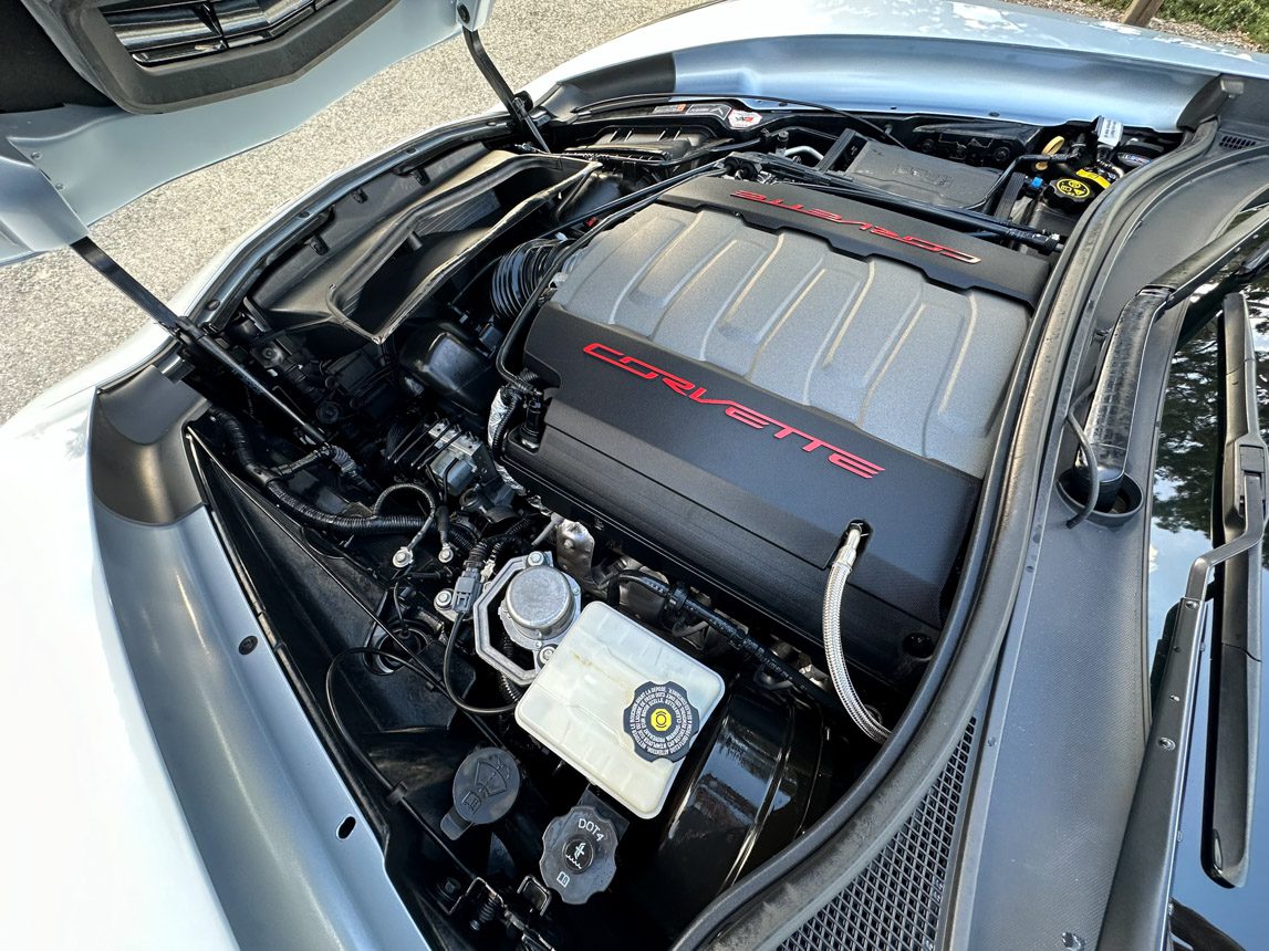 2017 Blue Corvette Grand Sport Manual Coupe 5600