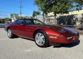 1988 Maroon Corvette Coupe 6178