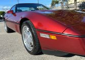 1988 Maroon Corvette Coupe 6180