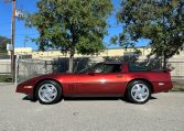 1988 Maroon Corvette Coupe 6189