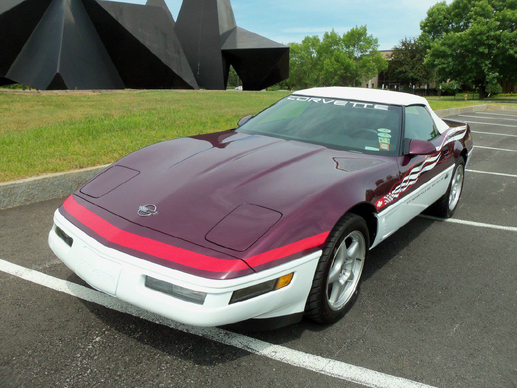 1995 White/Purple Corvette Indy Pace Car Convertible | Corvette Mike ...