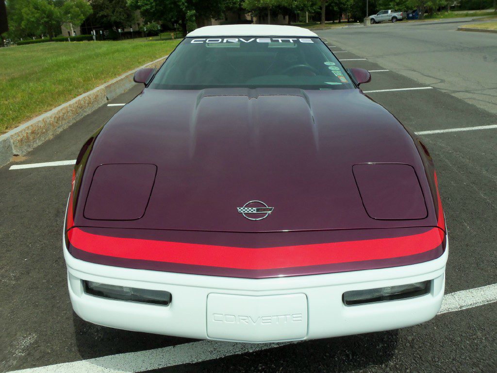 1995 White/Purple Corvette Indy Pace Car Convertible | Corvette Mike ...