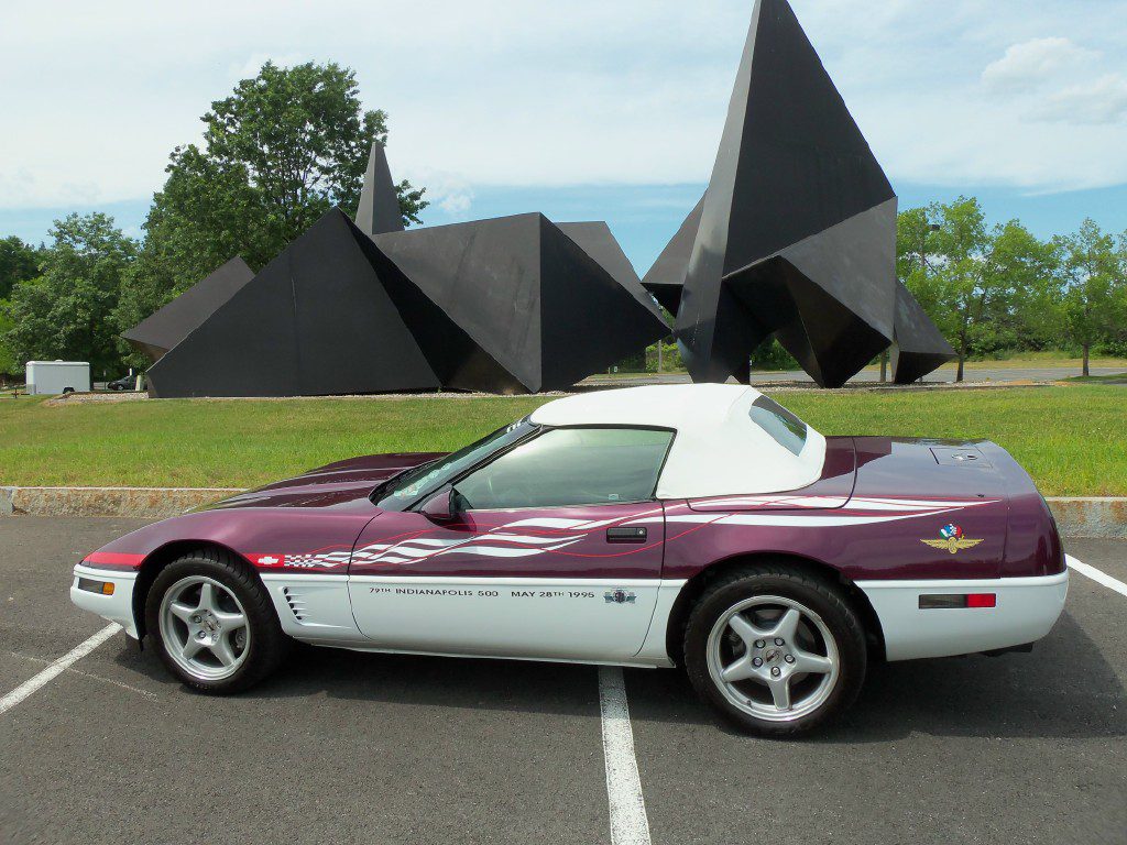 1995 White/Purple Corvette Indy Pace Car Convertible | Corvette Mike ...