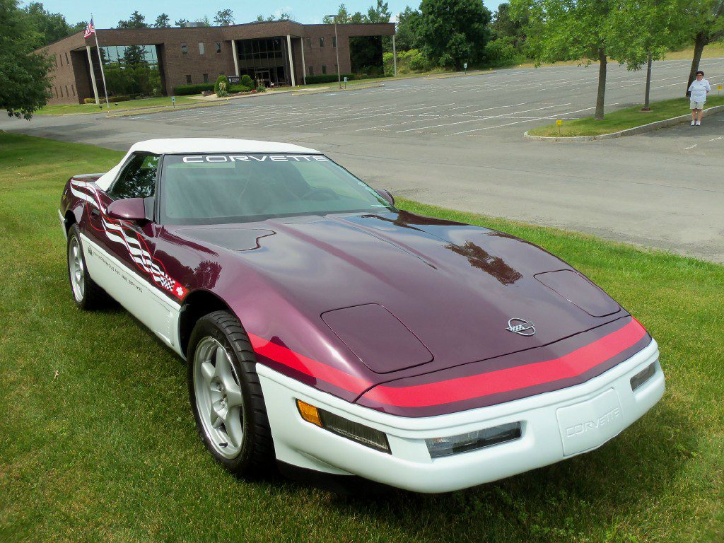 1995 White/Purple Corvette Indy Pace Car Convertible | Corvette Mike ...