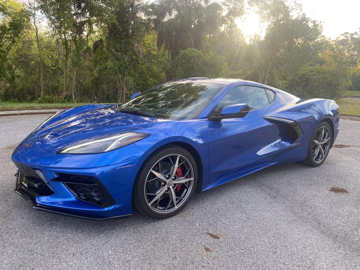 2020 Elkhart Lake Blue 3LT Corvette Coupe 6343