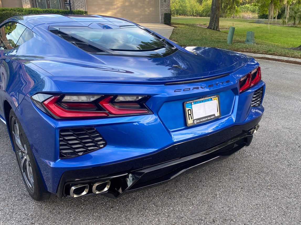 2020 Elkhart Lake Blue 3LT Corvette Coupe 6352