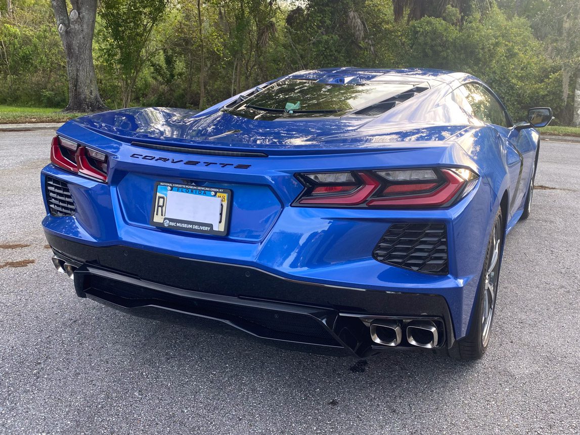 2020 Elkhart Lake Blue 3LT Corvette Coupe 6358