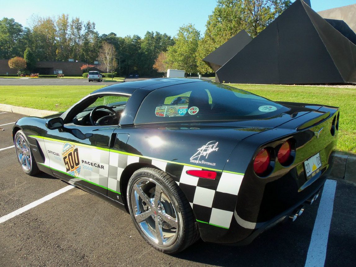 2008 Black Corvette Indy Pace Car Coupe | Corvette Mike | Used ...