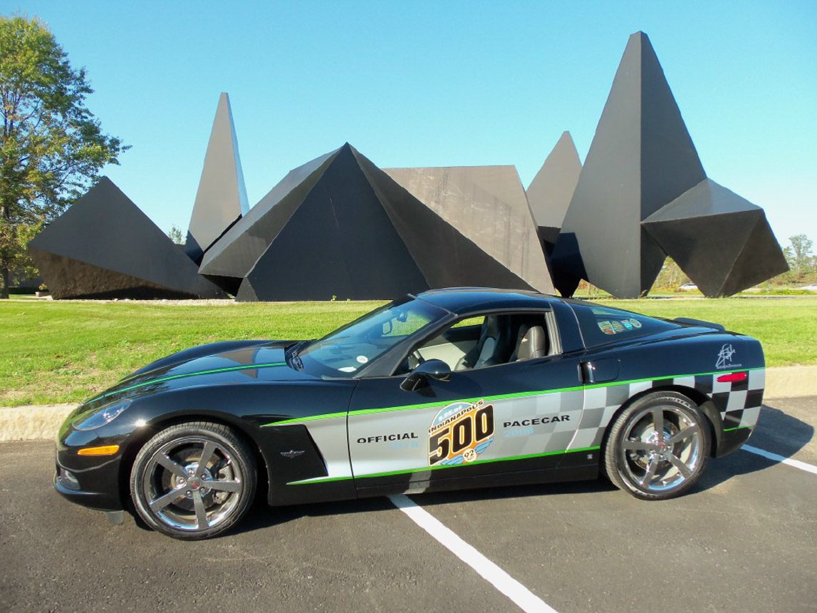 2008 Black Corvette Indy Pace Car Coupe | Corvette Mike | Used ...