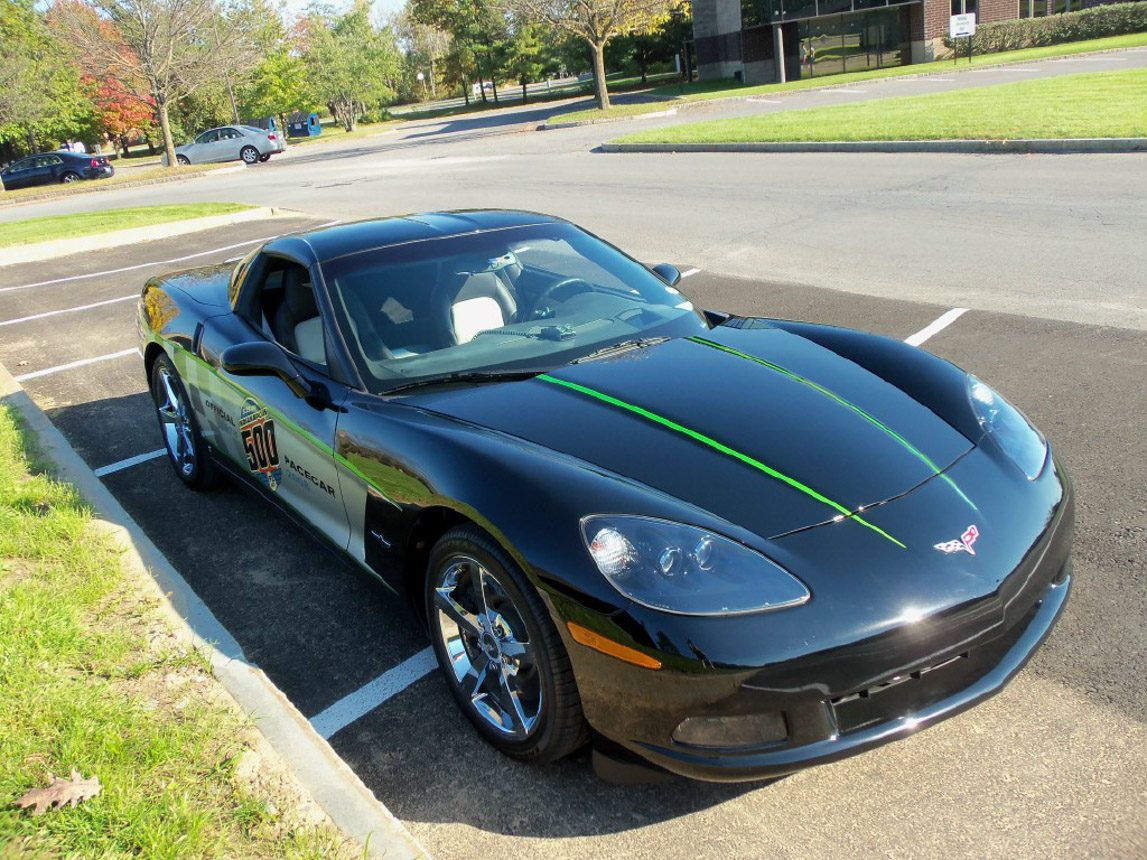 2008 Black Corvette Indy Pace Car Coupe | Corvette Mike | Used ...