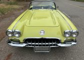 1958 Yellow Corvette Resto Mod 7158