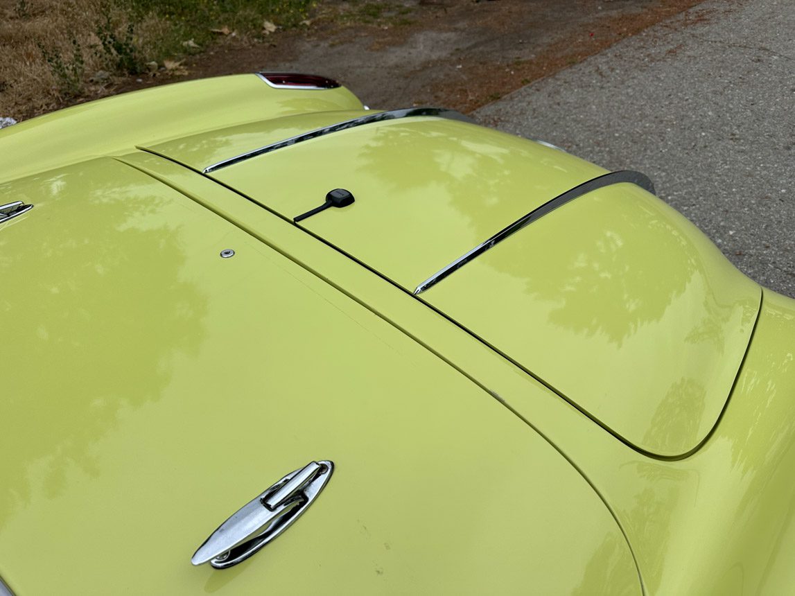 1958 Yellow Corvette Resto Mod 7167