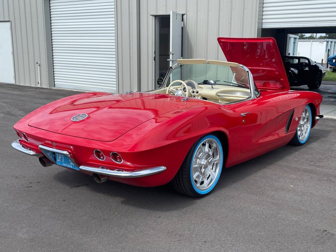 1962 Red Corvette Resto Mod 11