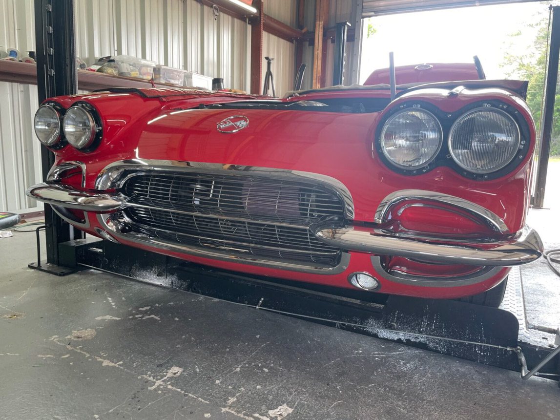 1962 Red Corvette Resto Mod 19