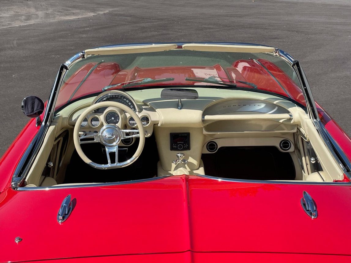 1962 Red Corvette Resto Mod 4